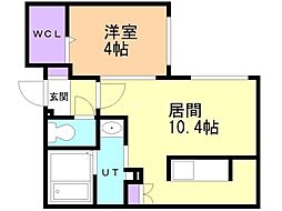 JR千歳線 北広島駅 徒歩6分 1階/-