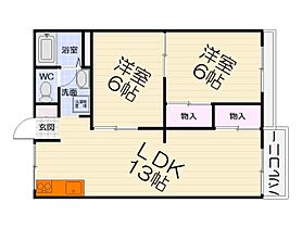 児玉ハイツ 202 ｜ 大阪府堺市中区東山（賃貸アパート2LDK・2階・45.00㎡） その2