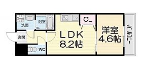 大阪府堺市西区鳳中町8丁（賃貸アパート1LDK・3階・30.60㎡） その2