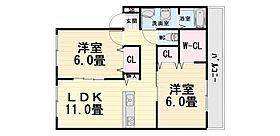 大阪府堺市西区浜寺石津町東4丁（賃貸アパート2LDK・1階・55.00㎡） その2