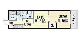 大阪府堺市西区鳳中町9丁（賃貸アパート1LDK・2階・35.02㎡） その2