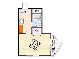 大阪府高石市綾園1丁目（賃貸マンション1K・3階・24.00㎡） その2