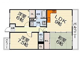 サザンピア泉北深井  ｜ 大阪府堺市中区深井清水町（賃貸マンション3LDK・3階・63.00㎡） その2