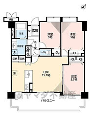 間取図画像 3LDK