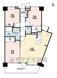 間取図画像 3LDK