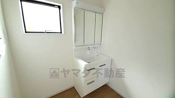 三面鏡つき洗面...