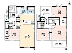 福津市西福間2丁目1期 1号棟 新築戸建