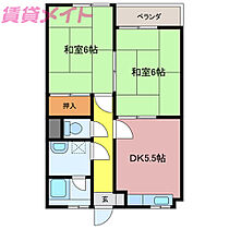 イトウハイツ  ｜ 三重県三重郡菰野町大字福村（賃貸マンション2K・3階・44.20㎡） その2