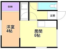 間取図画像 1DK
