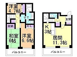 芦野マンション2号棟 4階