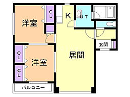 ドリームハウス 2階