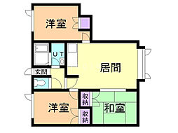 メゾン・ド・シャンブル 3LDKの間取図画像