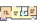 サンハイツ若草1階3.8万円