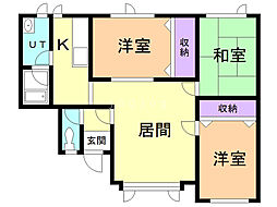 拓穂ハイツ 1階/1