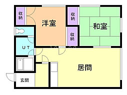 八紘ハイツI 2階/202