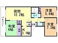 ドミール大川3階5.5万円