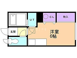 ドミール晴 3階/3C