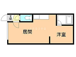 間取図画像 1DK