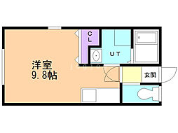 間取図画像 ワンルーム