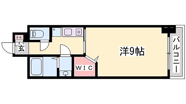 グレンパーク兵庫駅前 1008｜兵庫県神戸市兵庫区駅南通２丁目(賃貸マンション1K・10階・27.16㎡)の写真 その2