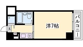 ハーバーヒル大倉山 403 ｜ 兵庫県神戸市中央区楠町６丁目（賃貸マンション1R・4階・18.90㎡） その2