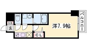 ラナップスクエア湊川公園 902 ｜ 兵庫県神戸市兵庫区中道通１丁目（賃貸マンション1R・9階・25.34㎡） その2