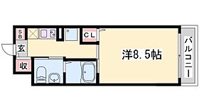 ビエンべスティード 403 ｜ 兵庫県神戸市須磨区戎町１丁目（賃貸マンション1K・4階・25.95㎡） その1