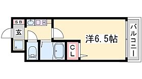 エステムコート三宮山手IIソアーレ 1303 ｜ 兵庫県神戸市中央区布引町２丁目（賃貸マンション1K・13階・19.21㎡） その2