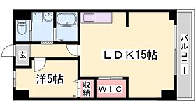 プラージュ御崎 404 ｜ 兵庫県神戸市兵庫区御崎本町２丁目（賃貸マンション1LDK・4階・49.47㎡） その1