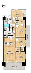 バウス習志野mimomiの丘AIRYHILL 4SLDKの間取図画像