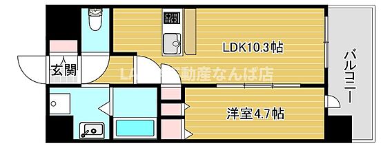 スプランディッド難波キャトル_間取り_0