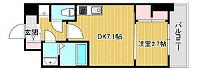 セレニテ桜川駅前プリエ 310 ｜ 大阪府大阪市浪速区幸町2丁目4番4（賃貸マンション1DK・3階・27.32㎡） その2