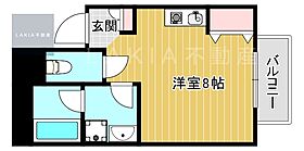 ビリーブ夕陽丘  ｜ 大阪府大阪市浪速区日本橋東1丁目（賃貸マンション1R・6階・23.34㎡） その2