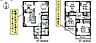 間取り：1号棟　4380万円