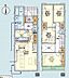 間取り：1号棟　5499万円