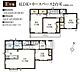 間取り：E号棟　4090万円