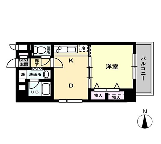 間取り ライオンズマンション四条西洞院 2階/-
