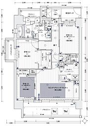 エステムコート大日アライブ 2SLDKの間取図画像