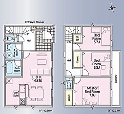 物件画像 藤枝市茶町第5　新築戸建　2号棟