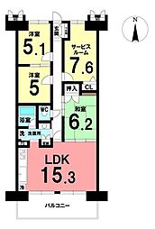 スペクトル碧南 4LDKの間取図画像