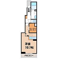 茨城県古河市古河（賃貸アパート1K・1階・32.94㎡） その2