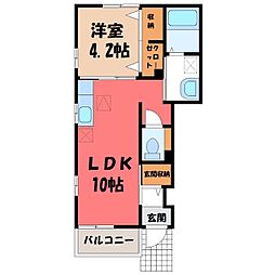 クレスト コート A 1階