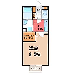 RaffineHase 1Kの間取図画像