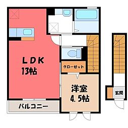 アクアベーネ A 2階