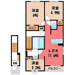 上辺見アパート（028807601） 2階