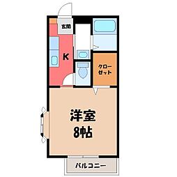 グランシャリオ高萩 A 2階