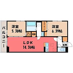 メゾン ドゥ キュンティア 1階/-