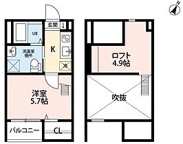 i-smart3  ｜ 愛知県名古屋市西区平中町（賃貸アパート1K・2階・21.66㎡） その2