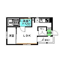 Bloom烏森  ｜ 愛知県名古屋市中川区松葉町４丁目（賃貸アパート1LDK・3階・25.91㎡） その2