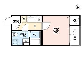 アークソレイユ山王  ｜ 愛知県名古屋市中川区柳島町１丁目（賃貸アパート1K・3階・22.00㎡） その2